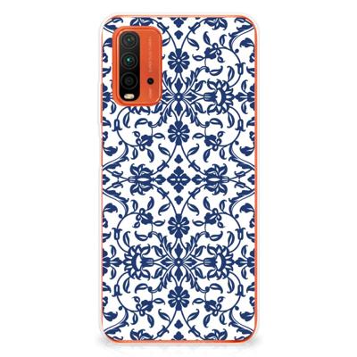 Xiaomi Poco M3 | TPU Case | Flower Blue
