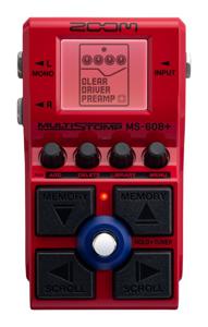 Zoom MS-60B+ MultiStomp multi-effect voor basgitaar