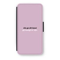 gij moogt er zijn: iPhone 8 Flip Hoesje
