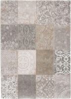 Vintage Vloerkleed Patchwork Beige Bruin Louis De Poortere 8982, 230x330 - thumbnail