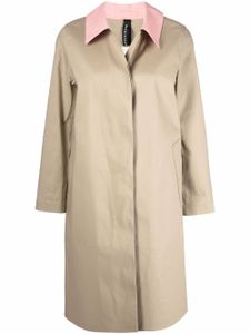 Mackintosh manteau Banton à simple boutonnage - Tons neutres