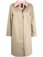 Mackintosh manteau Banton à simple boutonnage - Tons neutres