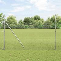 Hekpalen 12 pcs Zilver 210 cm Gegalvaniseerd staal Hekpalen 12 pcs Zilver 210 cm Gegalvaniseerd staal