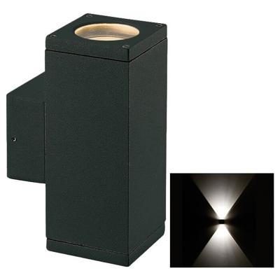 Franssen Vierkante up & downlighterFinmotion zwart - 38555-10