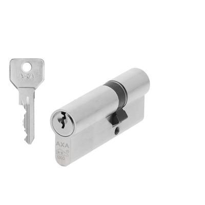AXA AXA SKG** dubbele veiligheidcilinder security verlengd 30-50 mm - vernikkeld