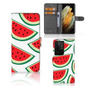 Samsung Galaxy S21 Ultra Book Cover Watermelons