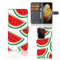 Samsung Galaxy S21 Ultra Book Cover Watermelons - thumbnail