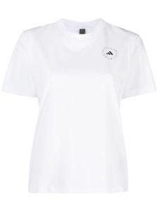 adidas by Stella McCartney t-shirt à logo imprimé - Blanc