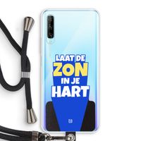 Laat de zon in je hart: Huawei P Smart Pro Transparant Hoesje met koord
