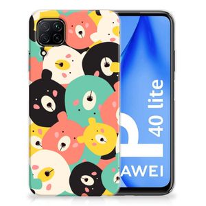 Huawei P40 Lite Telefoonhoesje met Naam Bears