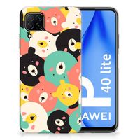 Huawei P40 Lite Telefoonhoesje met Naam Bears