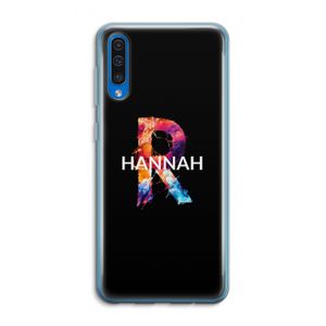 Abstract Spectrum: Samsung Galaxy A50 Transparant Hoesje