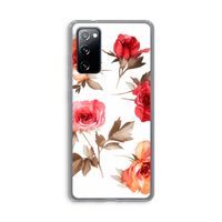 Roosjes: Samsung Galaxy S20 FE / S20 FE 5G Transparant Hoesje