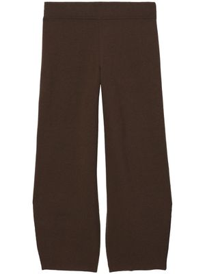 Proenza Schouler White Label pantalon droit en maille - Marron