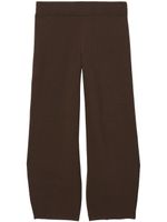 Proenza Schouler White Label pantalon droit en maille - Marron