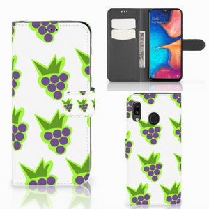 Samsung Galaxy A30 Book Cover Druiven