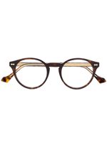 Gucci Eyewear lunettes de vue à monture ronde - Marron