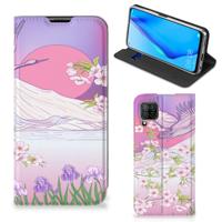 Huawei P40 Lite | Hoesje maken | Bird Flying Huawei P40 Lite | Hoesje maken | Bird Flying