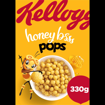 Kellogg&apos;s Honey Pops ontbijtgranen 330 g bij Jumbo