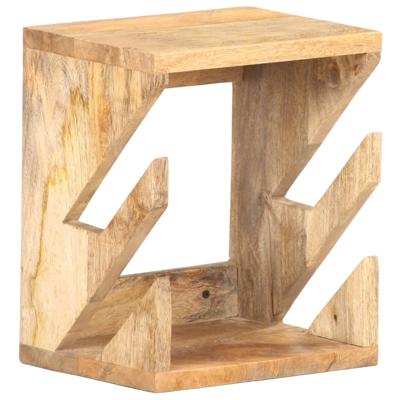 Wandskateboardhouder 25x20x30 cm massief mangohout
