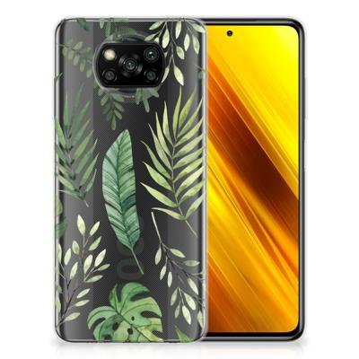 Xiaomi Poco X3 | Poco X3 Pro | TPU Case | Leaves