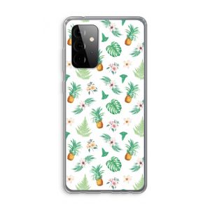 Ananas bladeren: Samsung Galaxy A72 Transparant Hoesje