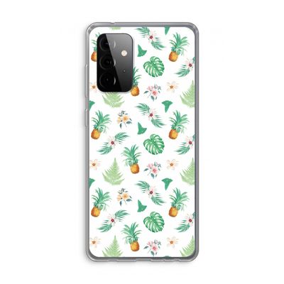 Ananas bladeren: Samsung Galaxy A72 Transparant Hoesje