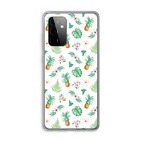 Ananas bladeren: Samsung Galaxy A72 Transparant Hoesje