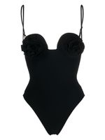 Magda Butrym maillot de bain à détails appliqués - Noir