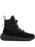 Giuseppe Zanotti baskets montantes Urchin en daim - Noir