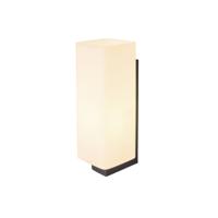 SLV WandlampQuadrass 28cm zwart - 1003430