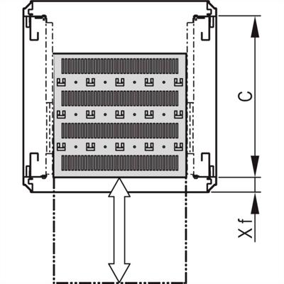 nVent SCHROFF 22130344 Apparaatbodem 1 stuk(s)