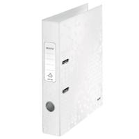 Leitz 180° WOW Lever Arch File - pearl white ringband A4 Wit