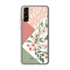 Sweet heaven geometrics: Samsung Galaxy S21 Plus Transparant Hoesje