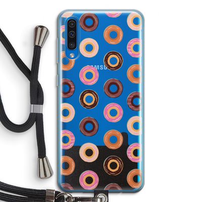 Donuts: Samsung Galaxy A50 Transparant Hoesje met koord