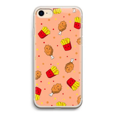 Chicken 'n Fries: iPhone 7 Transparant Hoesje