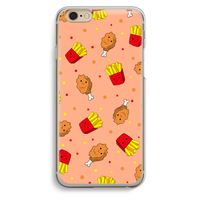 Chicken 'n Fries: iPhone 6 / 6S Transparant Hoesje