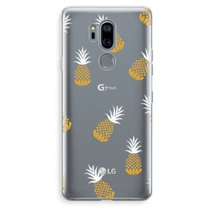 Ananasjes: LG G7 Thinq Transparant Hoesje