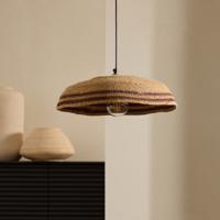 Kave Home Hanglamp 'Vinyola' Natuurlijk vezel, 44cm