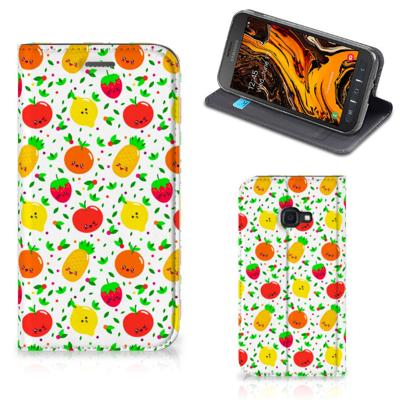 Samsung Galaxy Xcover 4s | Flip Style Cover | Fruits