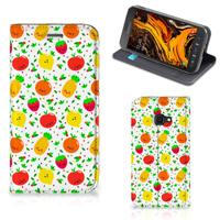 Samsung Galaxy Xcover 4s | Flip Style Cover | Fruits