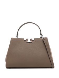 Tory Burch sac à bandoulière Eleanor en cuir - Marron