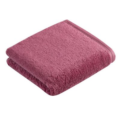Vossen Vossen handdoek Vegan Life blackberry 60x110