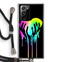 Hold My Heart: Samsung Galaxy Note 20 Ultra / Note 20 Ultra 5G Transparant Hoesje met koord
