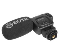 BOYA BY-BM3011 microfoon Zwart Microfoon voor digitale camera - thumbnail