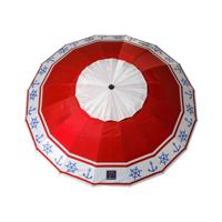 Strandparasol Rood Ø 220 cm SPF50+ Anker