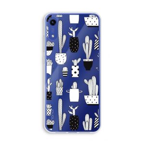Cactusmotief: Honor Play 8A Transparant Hoesje
