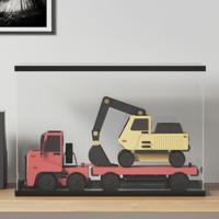 VidaXL Displaybox transparant 56x36x37 cm acryl