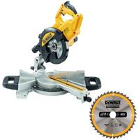DeWalt dws774exb-qs afkort-/verstekzaag | 1400w | 216mm | met xps-indicator | met extra zaagblad - dws774exb-qs