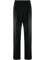Lanvin pantalon de costume à coupe droite - Noir Lanvin pantalon de costume à coupe droite - Noir